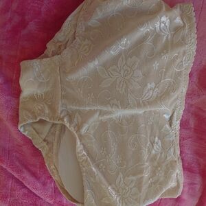 Elegant Cream Lace Women's Briefs